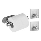 304 Acero Inoxidable Soporte Para Papel De Baño,3 Piezas