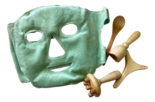 Maderoterapia Facial  + Mascara  Cooling Face Mask