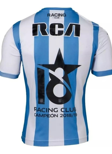 Camiseta Racing Campeón 2018/19