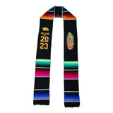 Estola Para Graduación Bordada Sarape Personalizada (6 Pack)