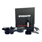 Kit De Focos Led H4 Proyector Lupa Evolum 30,000lm Alta,baja