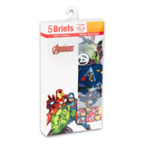 Trusas Para Niño Brief Avengers 5 Pzs Calzon Infantil *sk