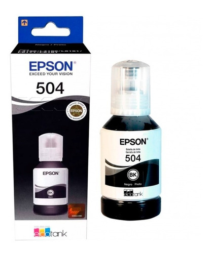 Tinta Epson Original 504, L4150, L4160, L6171, L6191
