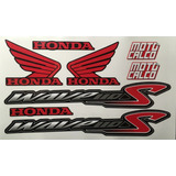Kit Calcos - Honda Wave 110 - Moto Negra