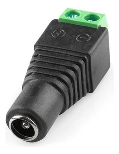 Conector Dc Jack Bornera Cctv Hembra 2.1mm Plug