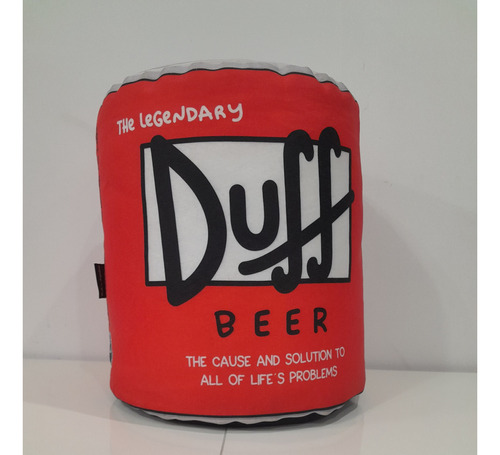 Puff Sillón Banco Lata Cerveza Duff Simpson