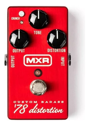 Pedal De Distorsión Mxr Custom Badass Distortion M78