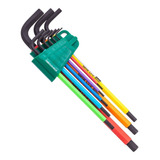 Jogo Chave Allen Colorida 1,5 Mm A 10 Mm (9pc) Sata St09107c