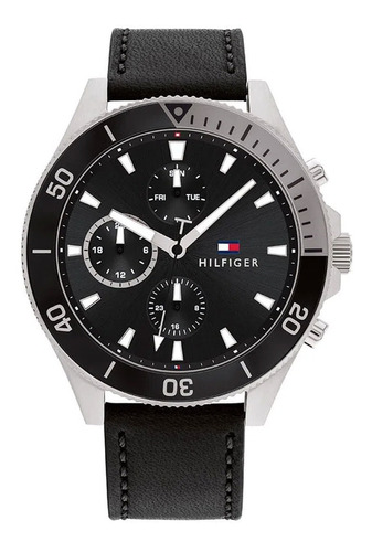 Reloj Hombre Tommy Hilfiger Larson 1791984 Ag Oficial C