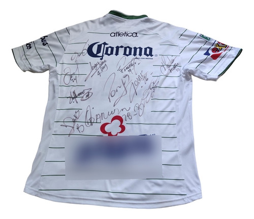 Jersey Santos Laguna Firmada Plantel 2010 Chucho Benítez