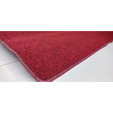 Carpeta Alfombra Boucle Eko Rojo Con Orillado 1x1mt