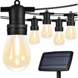 Guirnalda Led 10 Panel Solar  Ampolletas Envío Gratis