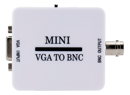 Caixa Conversora De Vídeo Micro Vga Para Bnc Adaptador Vga