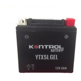 Batería Moto Kontrol Ytx5l Gel