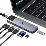 Adaptadores Usb C Hub Para Macbook Pro Air 8 En 2. Esta...