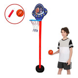 Cesta Basquete Infantil Importway Bola Inflador 1,10 Metros