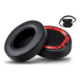 Espumas Almofadas Earpads Compatível Beats Studio 2 E 3 Cor Preto