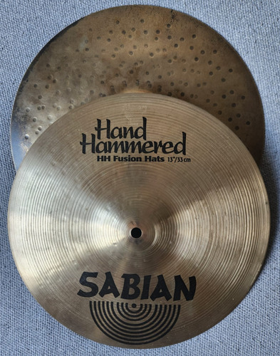 Prato Sabian Hh Hihat 13  Fusion Hats