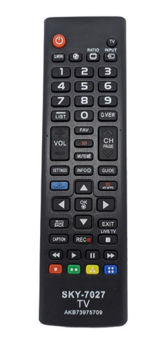 Controle Remoto Compativel Smart Tv LG 3d Lcd Led 32 39 42