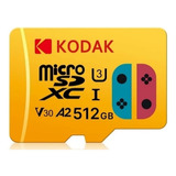 Micro Cartão Sd 512gb Kodak-nintendo Switch