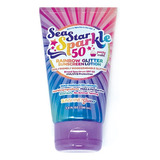 Sea Star Sparkle Rainbow Party Cake Spf 50 Biodegradable Gli