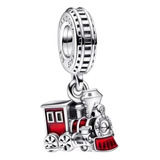 Charm Tren Mickey Disney Plata S925 Dije Para Pandora Caja