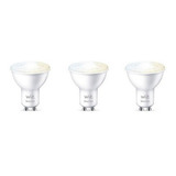 Ampolleta Led Wiz Wifi White Calida/fria 4.9w Gu10 X3 Unid