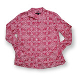 Camisa Tommy Hilfiger De Mujer Talla Grande Classic Fit Rosa