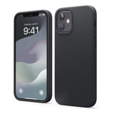 Elago Silicona Líquida Funda Compatible Con iPhone 12 Case