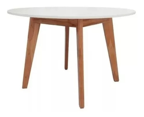 Mesa Redonda 0.90 Escandinava + 4 Sillas Eames