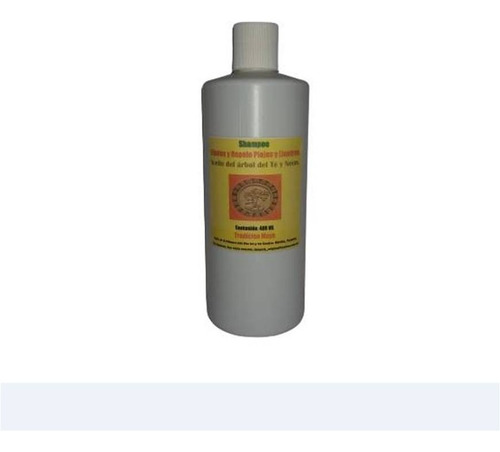 Shampoo Contra Piojos Con Aceite Árbol Del Té Y Neem 480ml