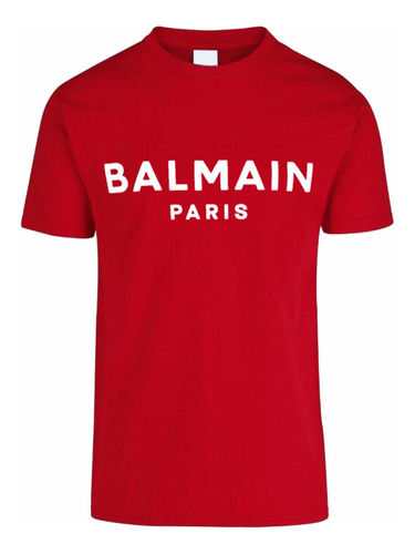 Playera Balmain  Blanco