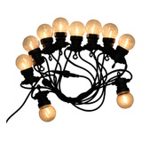 Guirnalda Ramal 20 Mtrs + 40 Bombillos Led Vintage 2w Calido