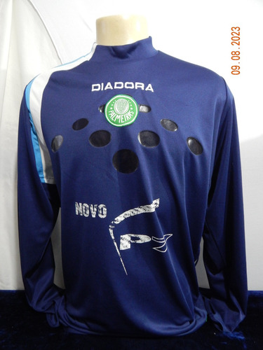 Camisa De Goleiro Do Palmeiras -diadora/pirelli- N#12 Cod:55