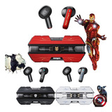 Audífonos Inalámbricos Bluetooth Marvel Avengers Color Negro