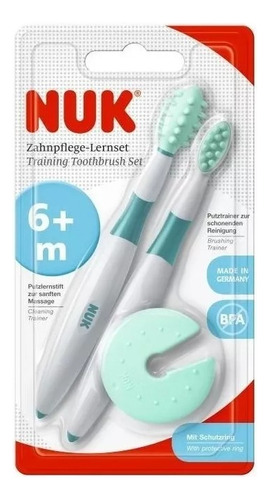 Set De Cepillos De Dientes Entrenamiento Nuk 6m+