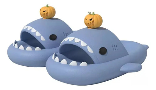 Sandalias Con Forma De Tiburón Para Navidad, Halloween Lumin