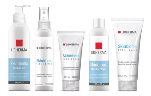 Lidherma Skinbioma Gel De Ducha + Kit Completo Rutina Facial