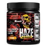 Haze Hardcore - Pré-treino 300g - Growth Supplements Limão 