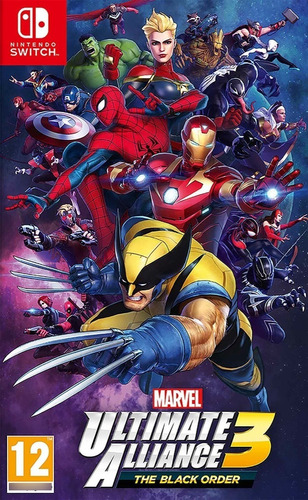 Ultimate Alliance 3 Marvel Nintendo Switch Nuevo 