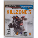 Jogo Killzone 3 Exclusivo Ps3 Portugues 3d Compativel Move