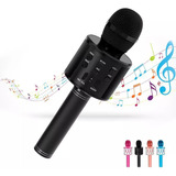 Microfono Inalambrico Con Bocina Karaoke Bluetooth Usb