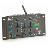 Pyle Pmx8bu Mezclador De Sonido Inalámbrico Para Dj (3