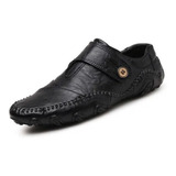 Hombre Mocasines Zapatos Casual Cuero Calzado