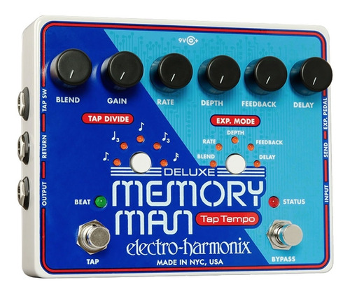 Pedal Delay Electro Harmonix Memoryman 1100 Con Tap Tempo