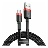 Cable Usb A Tipo C Carga Rapida 3.0a Irrompible 1 Metro 