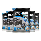 5 Saco Vácuo Vac Bag Ordene Trip Bag 40x60 Organizador Mala