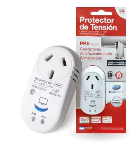 Protector Alta Baja Tension 2200w Pr5 Mini Aire Acondicion.