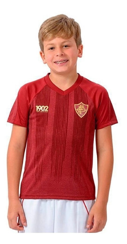 Camisa Fluminense Motion Infantil Braziline Oficial