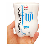 Vaso Fernetero Ceramica Racing Club Fernetometro